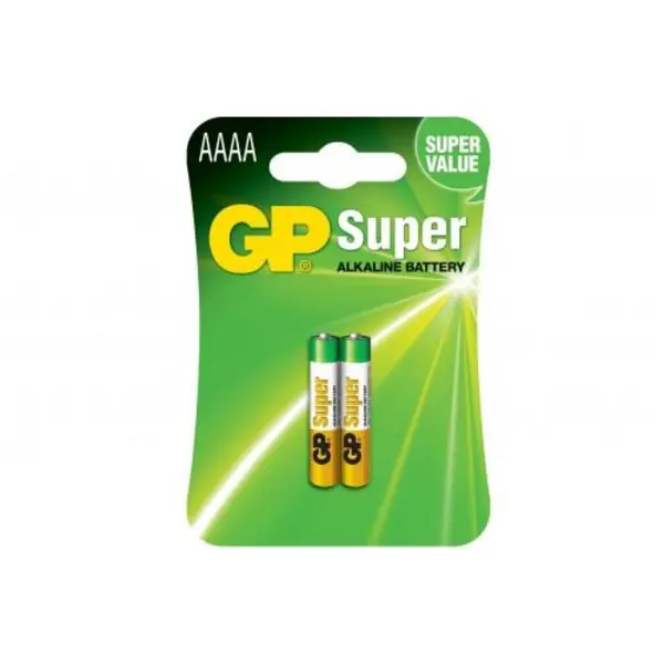 باتری سایز AAAA جی پی مدل Super Alkaline - بسته 2 عددی - 2