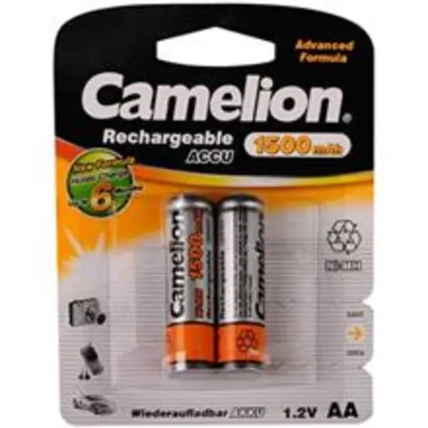 باتری قلمی قابل شارژ کملیون مدل ACCU 1500mAh بسته 2 عددی - 2
