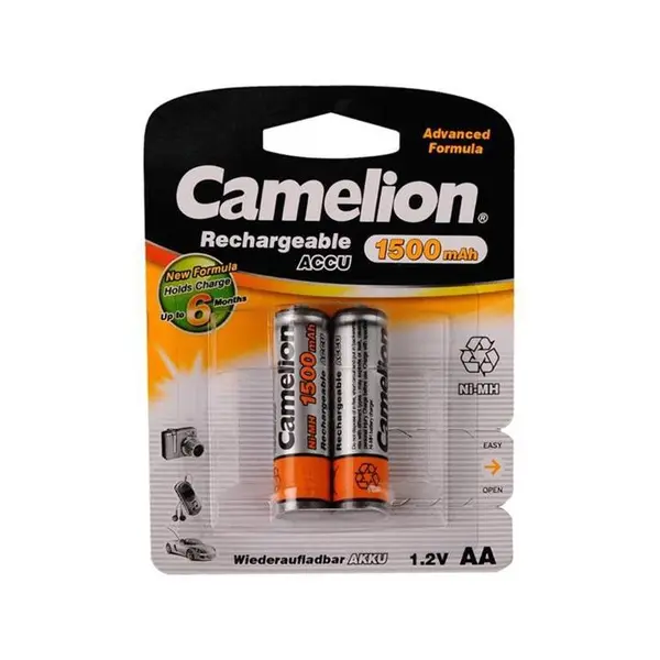 باتری قلمی قابل شارژ کملیون مدل ACCU 1500mAh بسته 2 عددی - 3