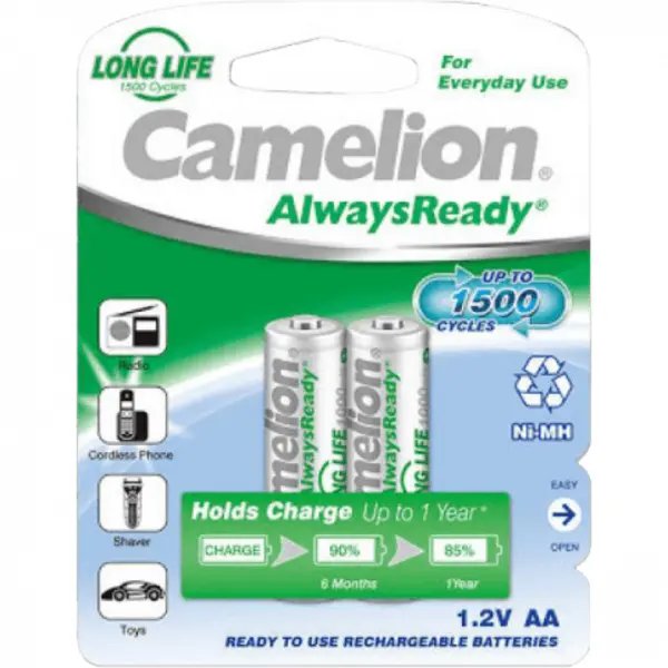 باتری قلمی کملیون Always Ready AA 1000mAh - 2