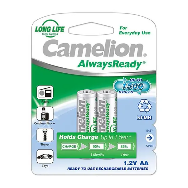 باتری قلمی کملیون Always Ready AA 1000mAh - 3