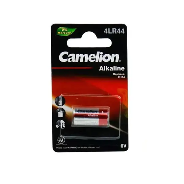باتری قلمی کملیون مدل camelion alkalin 4LR44 بسته یک عددی - 2