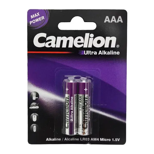 Camelion Battery Size AAA 10+2pcs Plus Alkaline Shrink برند کملیون - 3