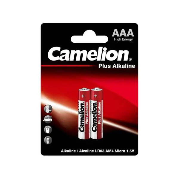 Camelion Battery Size AAA 10+2pcs Plus Alkaline Shrink برند کملیون - 5
