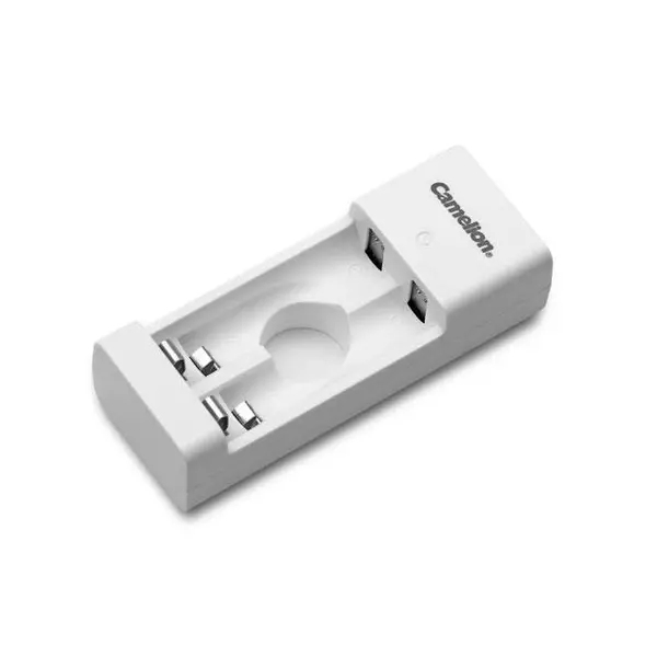 شارژر دو تایی باتری قلمی و نیم قلمی مدل Camelion BC-0806T - 5