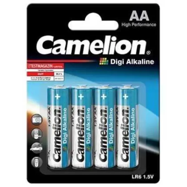 باتری چهارتایی قلمی Camelion Digi Alkaline 1.5V AA - 3