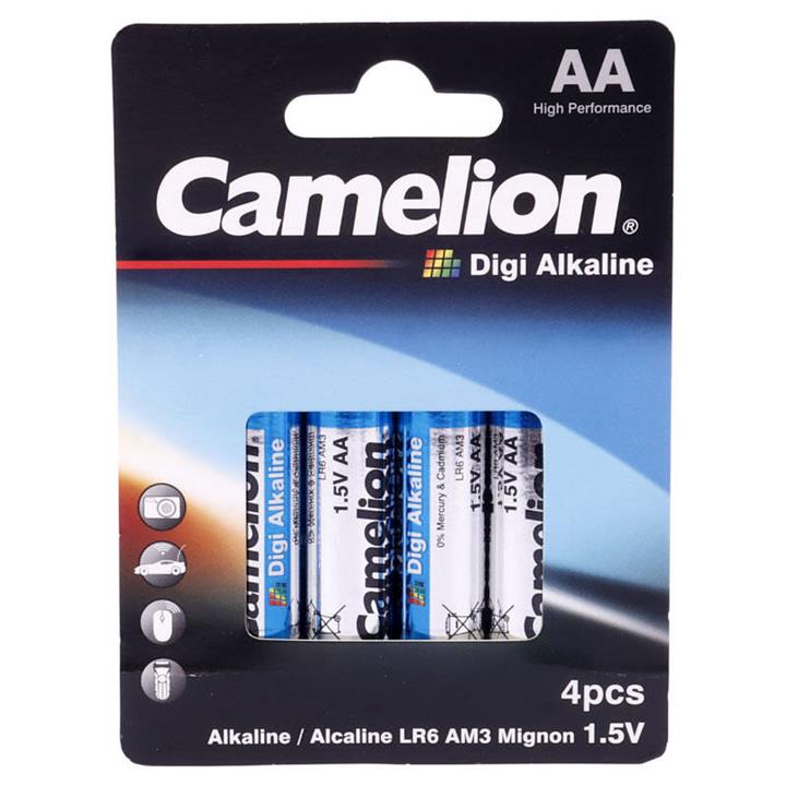 باتری چهارتایی قلمی Camelion Digi Alkaline 1.5V AA