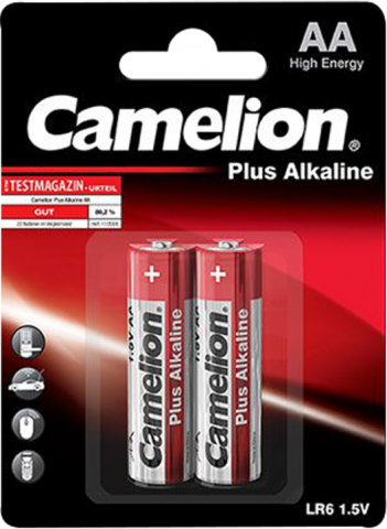 باتری قلمی Camelion مدل PLUS ALKALINE LR6-BP2