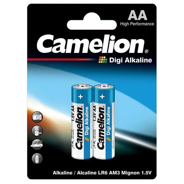 باتری Camelion SUPERHEAVY DUTY مدل AA R6P-BP2B - 2
