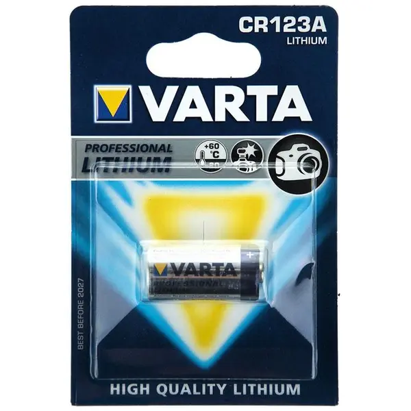 باتری لیتیومی وارتا مدل CR123A - 2