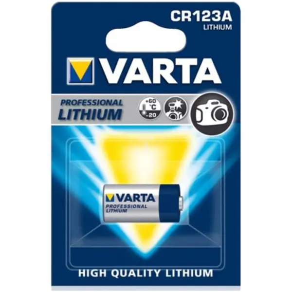 باتری لیتیومی وارتا مدل CR123A - 3