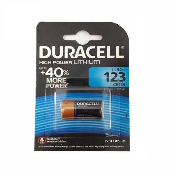 باتری لیتیومی CR123A دوراسل مدل Ultra - 2