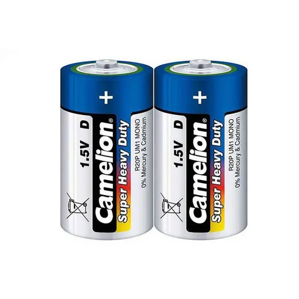 باتری بزرگ D کملیون مدل Super Heavy Duty بسته 2 عددی - 6