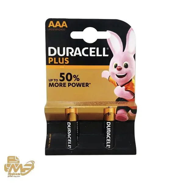 باتری نیم قلمی Duracell PLUS-LR3 1.5V بسته 2 عددی - 3