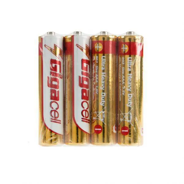 باتری نیم قلمی گیگاسل کد GC بسته 4 عددی - 2