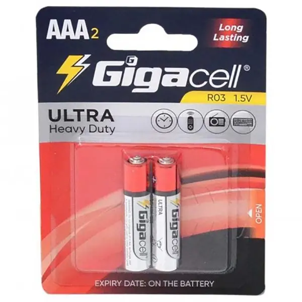باطری نیم قلمی Gigacell پک دو عددی - 4