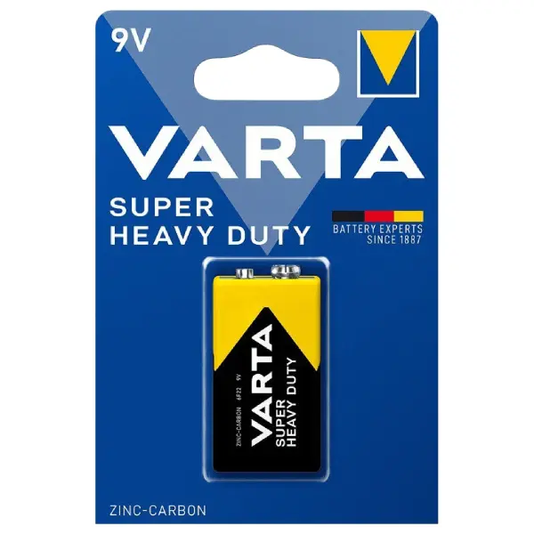 باتری کتابی وارتا heavy duty بسته 1 عددی - 2