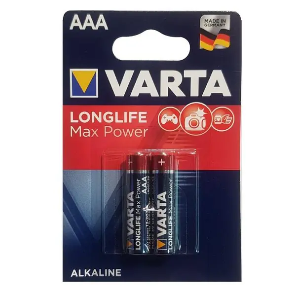 باتری نیم قلمی وارتا مدل MAX-4703 بسته 2 عددی - 6