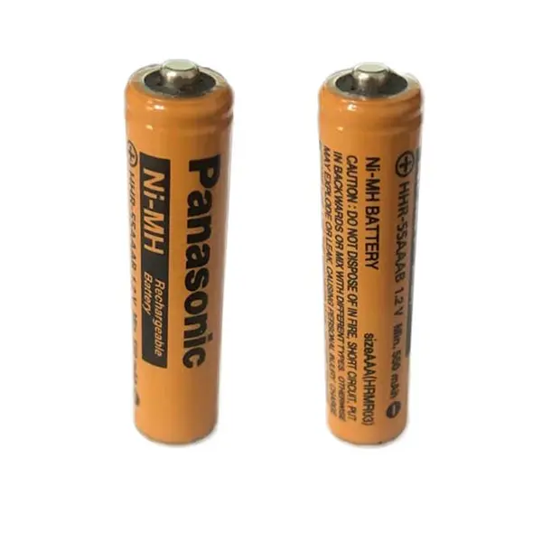 باتری نیم قلمی قابل شارژ پاناسونیک مدل Ni-MH/HHR-55AAABHRMR03 بسته دو عددی - 2