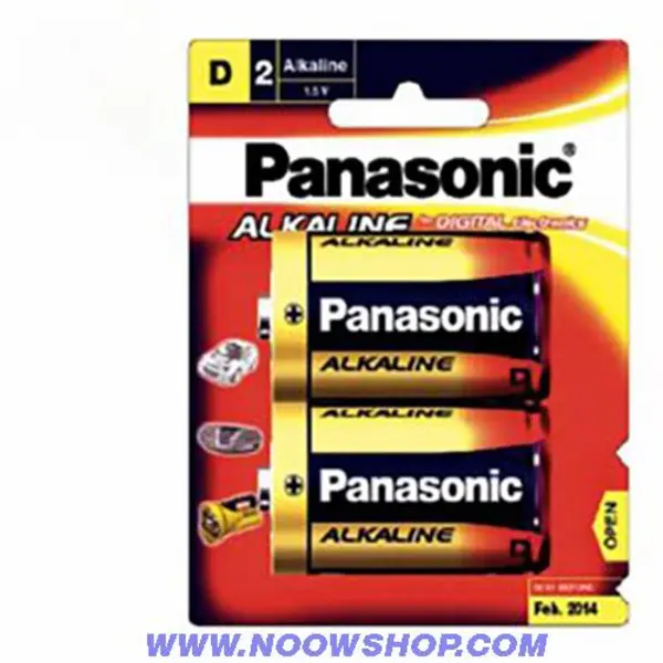 باتری پاناسونیک آلکالاین بزرگ Panasonic High-Tech Alkaline Evolta D 1.5V Battery - 3