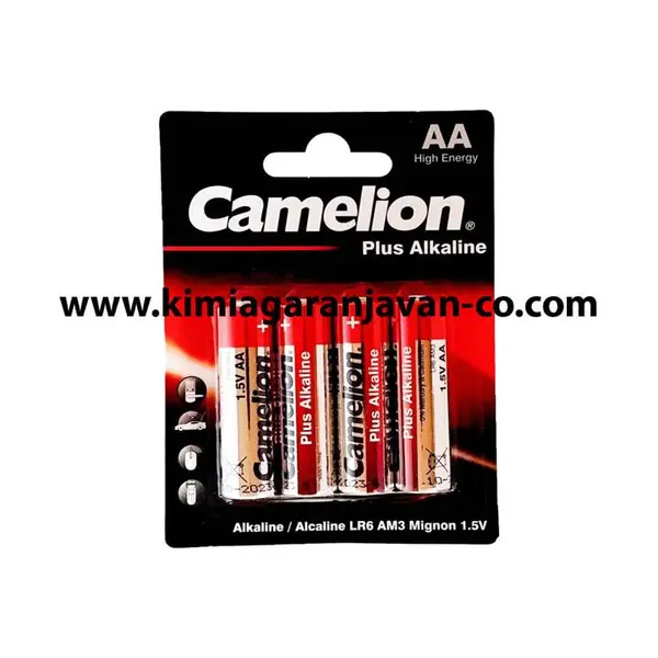 باتری نیم قلمی کملیون مدل Plus Alkaline بسته بندی 4 تایی - 5