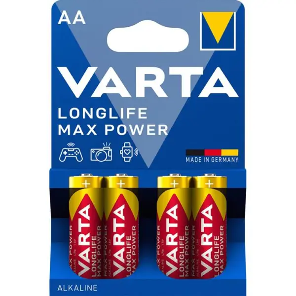 باتری قلمی وارتا مدل Power Max - LR6 بسته چهار عددی