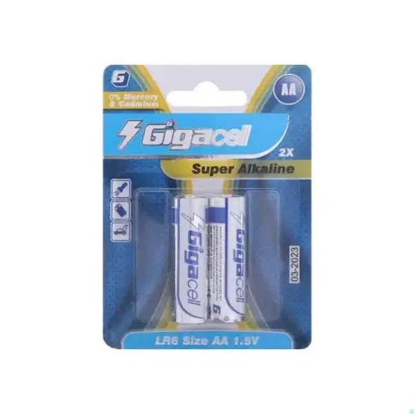 باتری قلمی گیگاسل مدل Super Alkaline بسته 2 عددی - 4