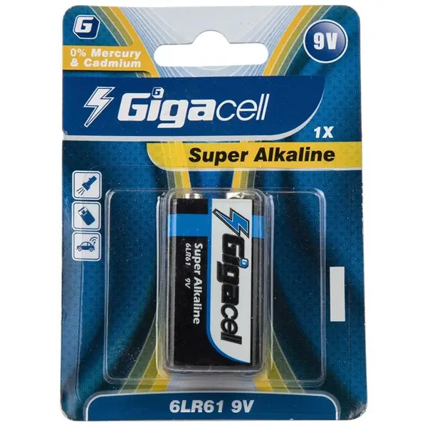 باتری کتابی گیگاسل مدل Super Alkaline بسته یک عددی - 5