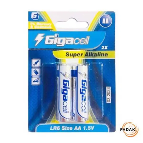 باتری قلمی گیگاسل مدل Super Alkaline بسته 2 عددی - 3