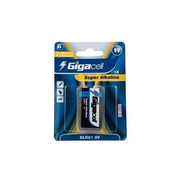 باتری کتابی گیگاسل مدل Super Alkaline بسته یک عددی - 6