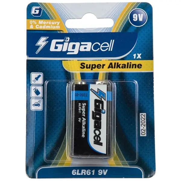 باتری کتابی گیگاسل مدل Super Alkaline بسته یک عددی - 2