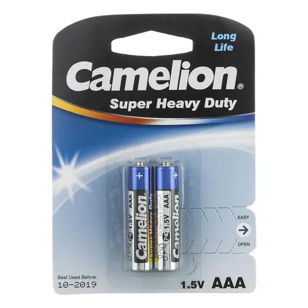 باتری نیم قلمی Super Heavy Duty دو عددی کملیون - 6