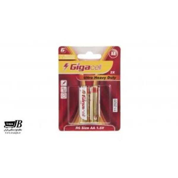 باتری قلمی گیگاسل پاور مدل Ultra Heavy Duty بسته 2 عددی