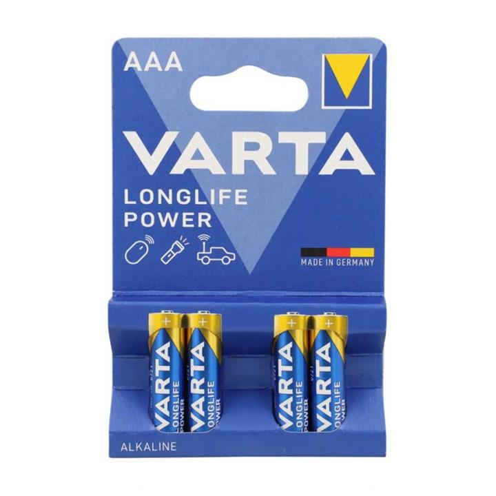 باتری نیم قلمی مدل Varta - Longlife Power AAA