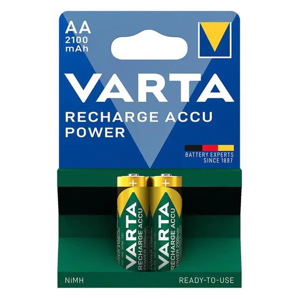 باتری شارژی وارتا Varta Recharge Accu Power AA 2100 mAh - 3