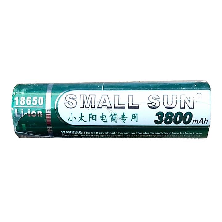 باتری لیتیوم-یون قابل شارژ اسمال سان ظرفیت 18650 li-ion 3800mAh میلی آمپر ساعت