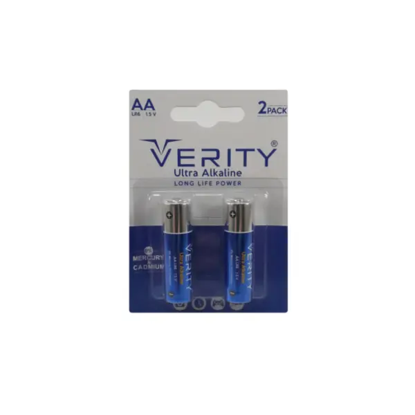 باتری قلمی اولترا آلکالاین وریتی 2 تایی | AA VERITY - 6