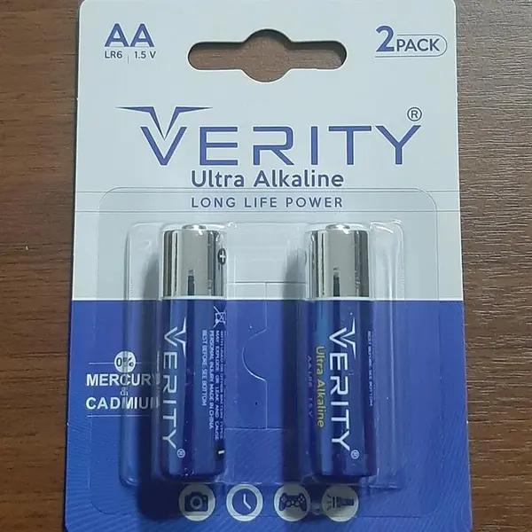باتری قلمی اولترا آلکالاین وریتی 2 تایی | AA VERITY - 4