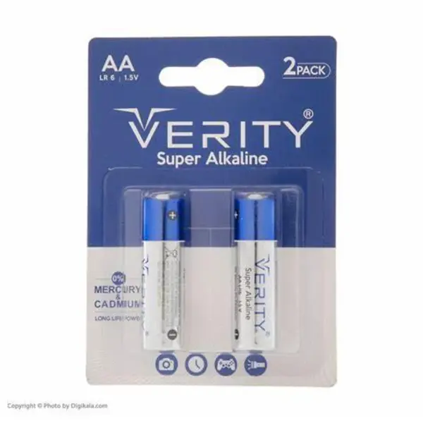 باتری قلمی اولترا آلکالاین وریتی 2 تایی | AA VERITY - 3