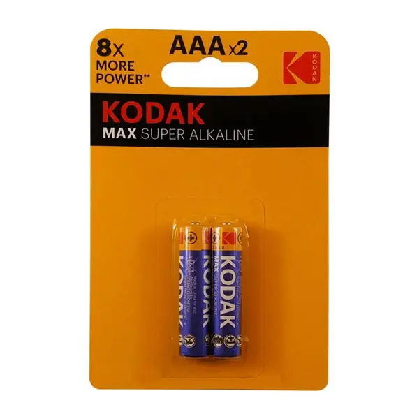 باتری نیم قلمی 2 عددی سوپر آلکالاین کداک KODAK MAX - 3