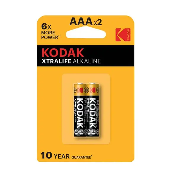 باتری نیم قلمیبسته 2 عددی اکسترالایف کداک xtralife Alkaline - 4