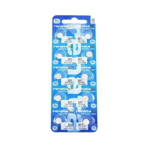 باتری ساعت رناتا مدل 321 SR616SW بسته 10عددی