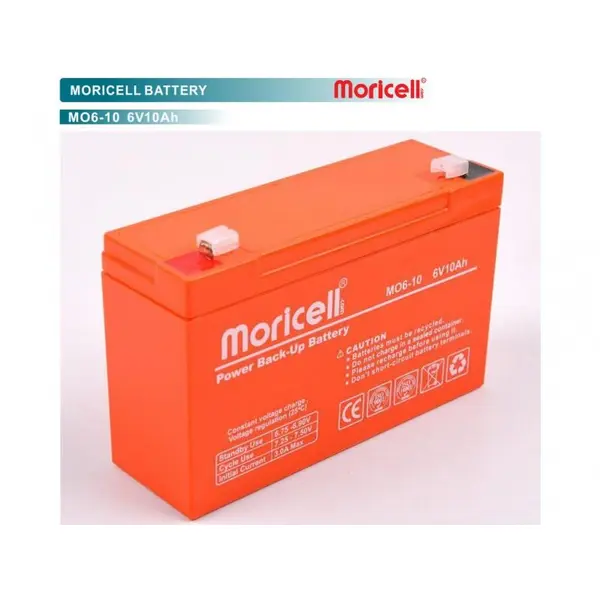 باتری سیلد اسید 6 ولت 2.8 آمپر moricell