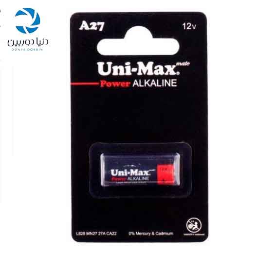 باطری A۲7 Uni-Max آلکالاین مدل BP1