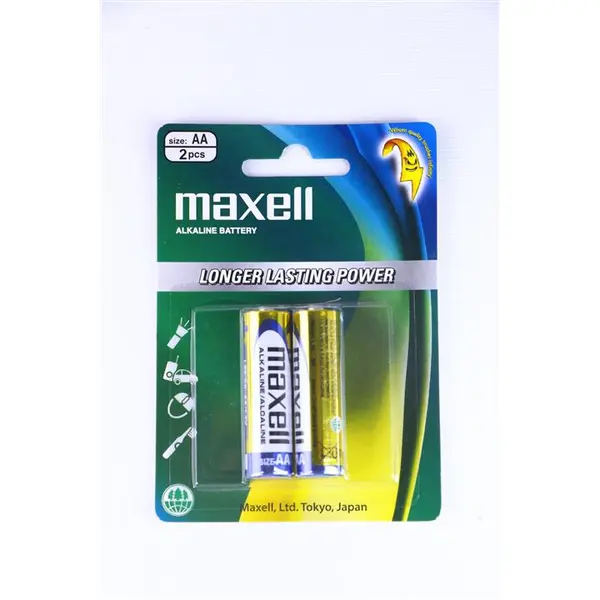 باتری قلمی مکسل مدل ALKALINE BATTERY بسته دو عددی