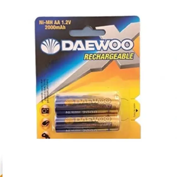 باتری قلمی شارژی دوو DAEWOO ظرفیت 2000 میلی آمپر - 2