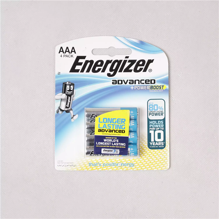 باتری نیم قلمی  ENERGIZER  X92 RP-4  AAA