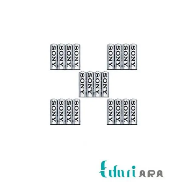 باتری قلمی سونی مدل New Ultra بسته 20 عددی