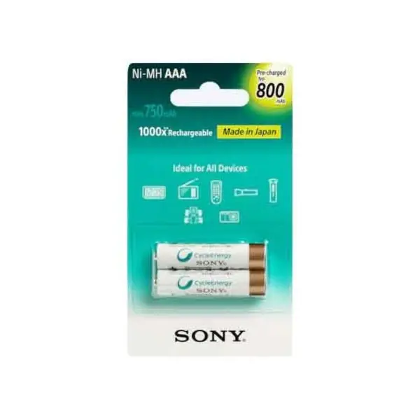 باتری قلمی قابل شارژ سونی مدل NH AA B2KN بسته 2 عددی - 5