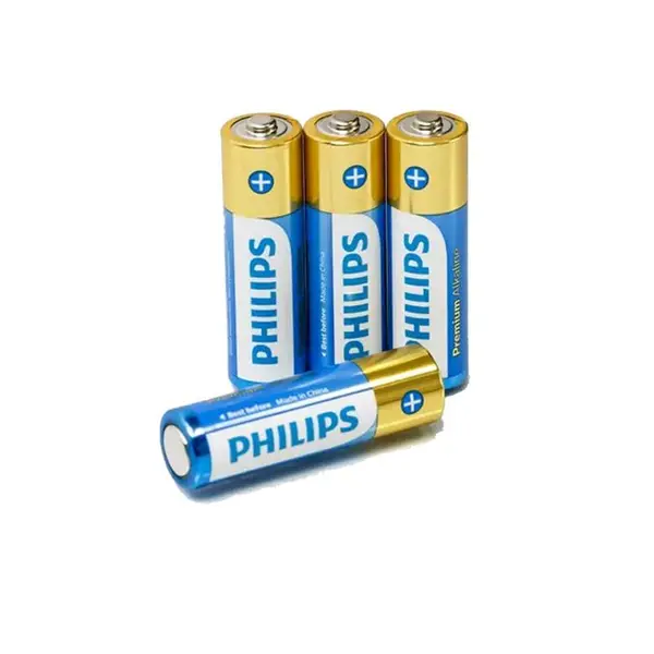 باتری نیم قلمی فیلیپس مدل پرمیوم آلکالاین | Philips - 2